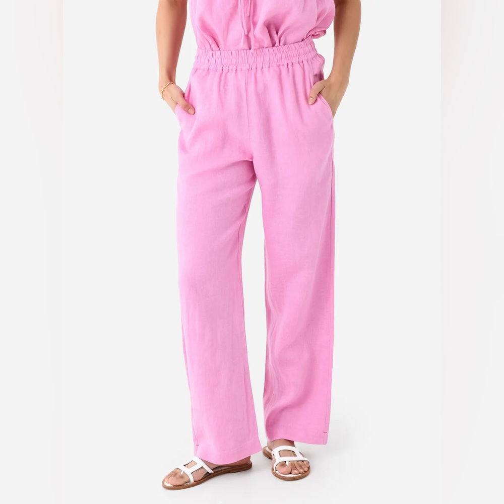 Xirena pink linen pants